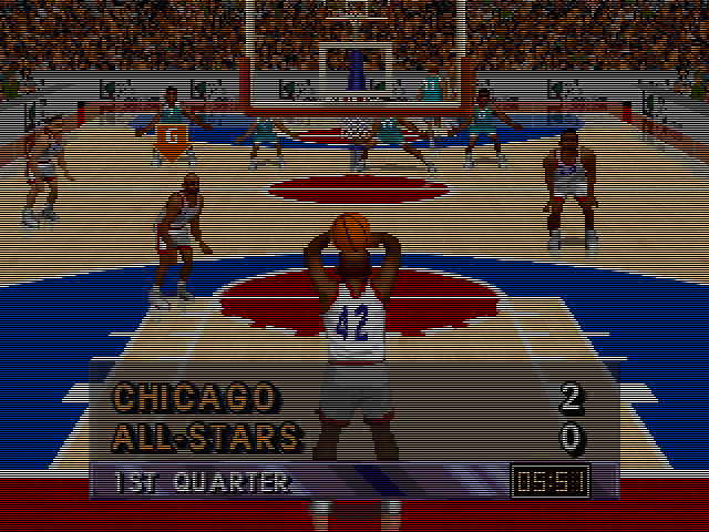 Slam 'n Jam '96 screenshot 5 for Playstation